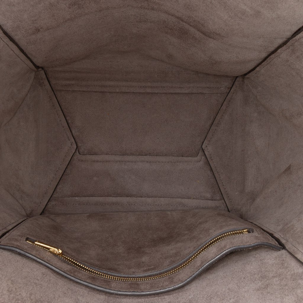 Celine Medium Leather Seau Sangle Bucket Bag - 4