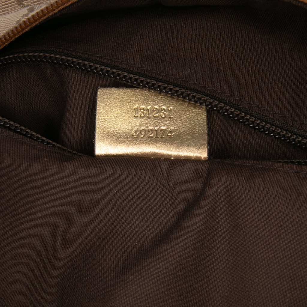 Gucci GG Canvas Web Tote - Detail 1
