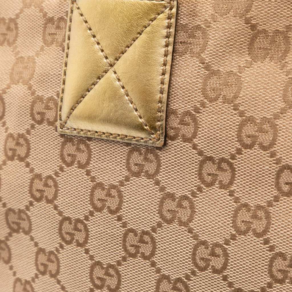 Gucci GG Canvas Web Tote - Image 11