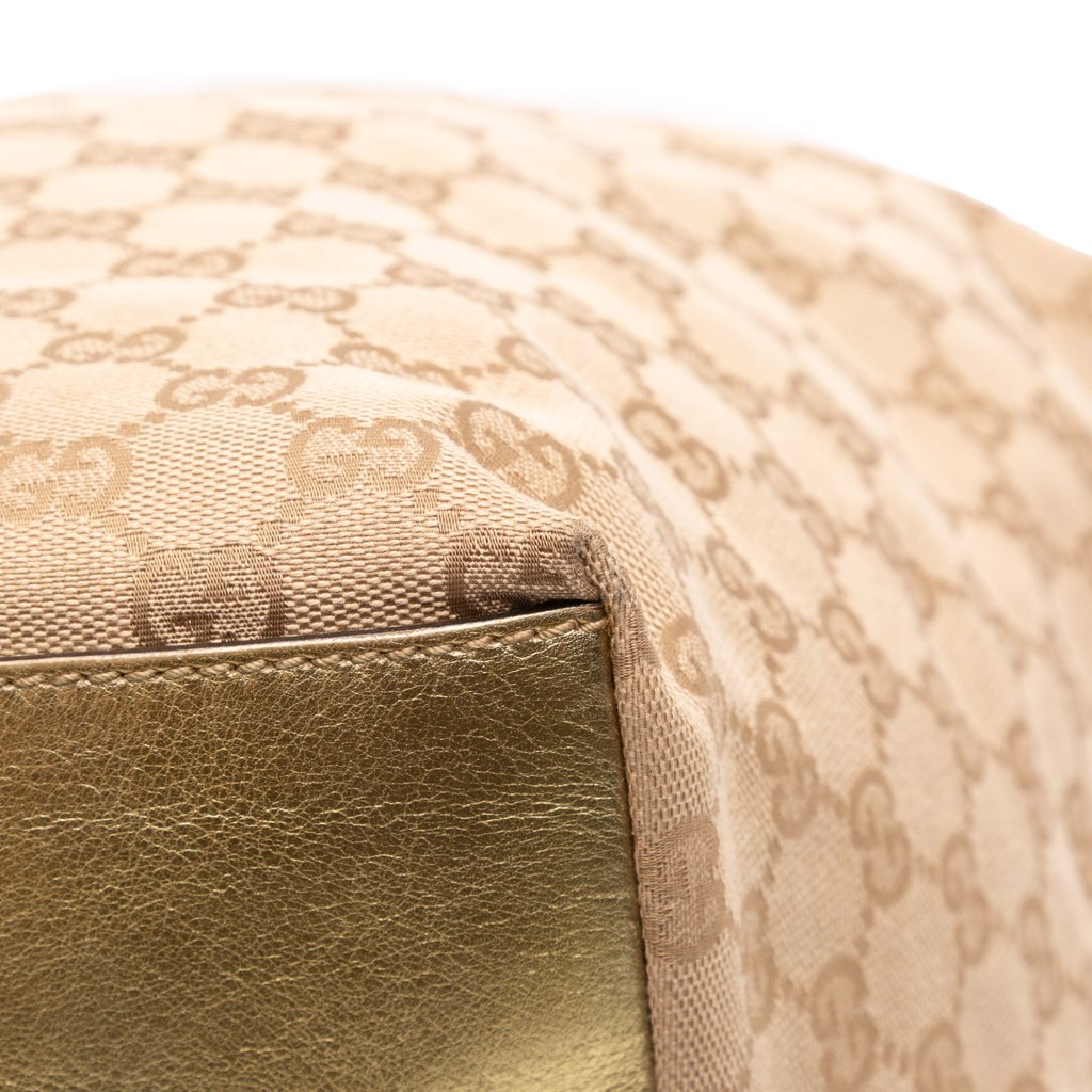 Gucci GG Canvas Web Tote - Image 12