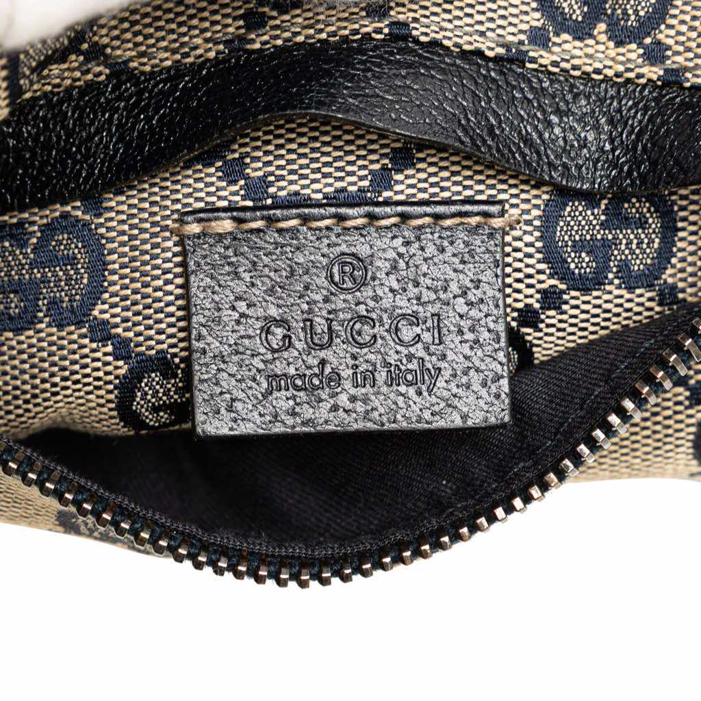 Gucci GG Canvas Web Double Pocket Belt Bag - 5