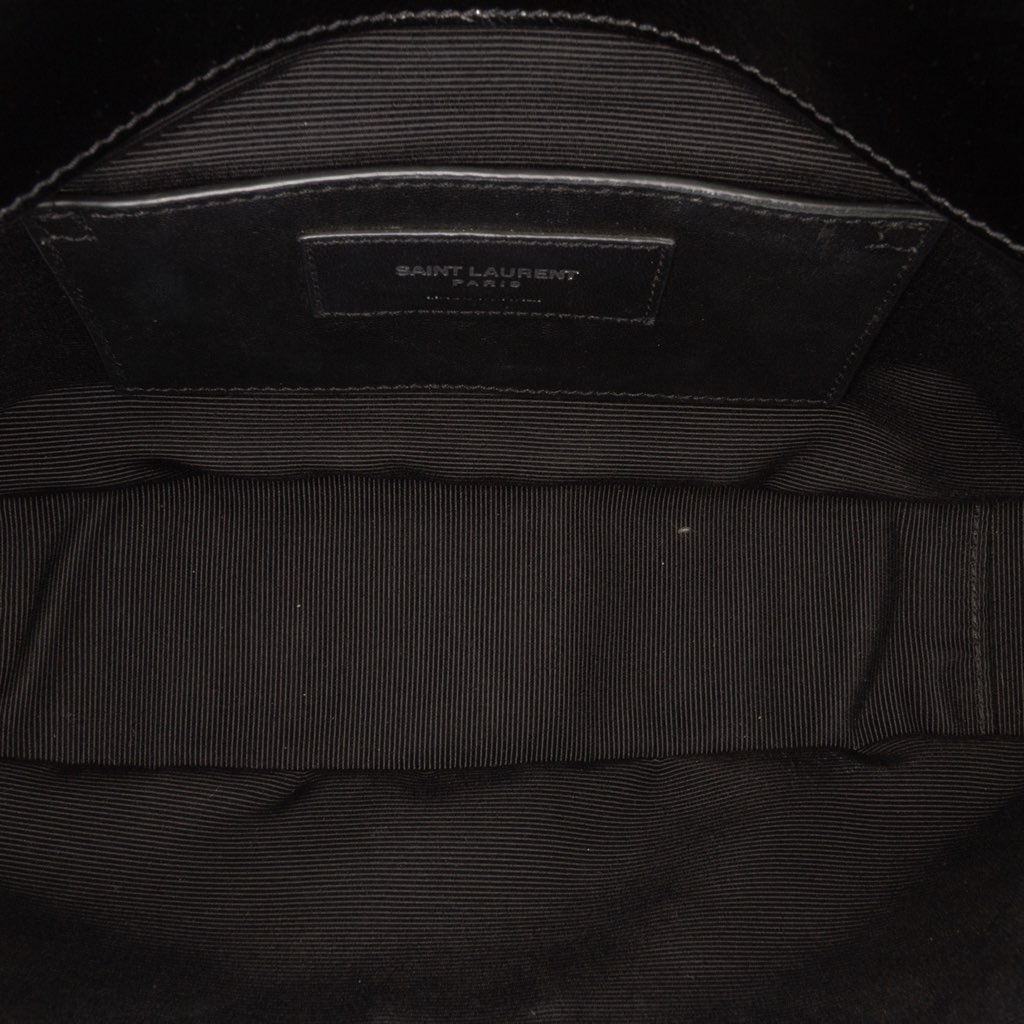 Saint Laurent Medium Crinkled Calfskin Punk Chain Bag - 4