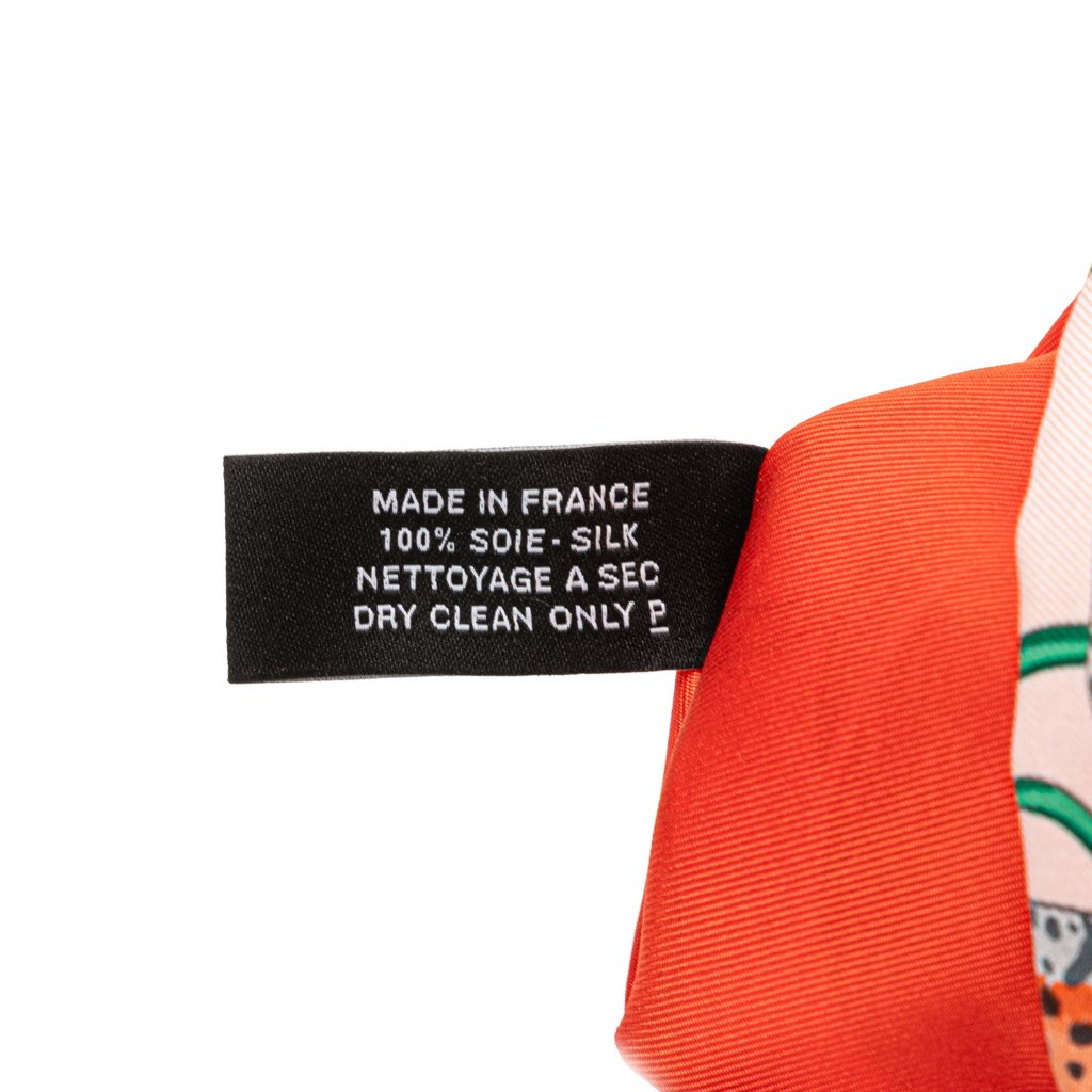 Hermès Silk La Marche Du Zambeze Silky City Pouch - Detail 1