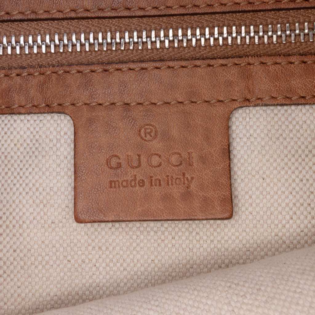 Gucci Small Grained Calfskin Miss GG Satchel - 5