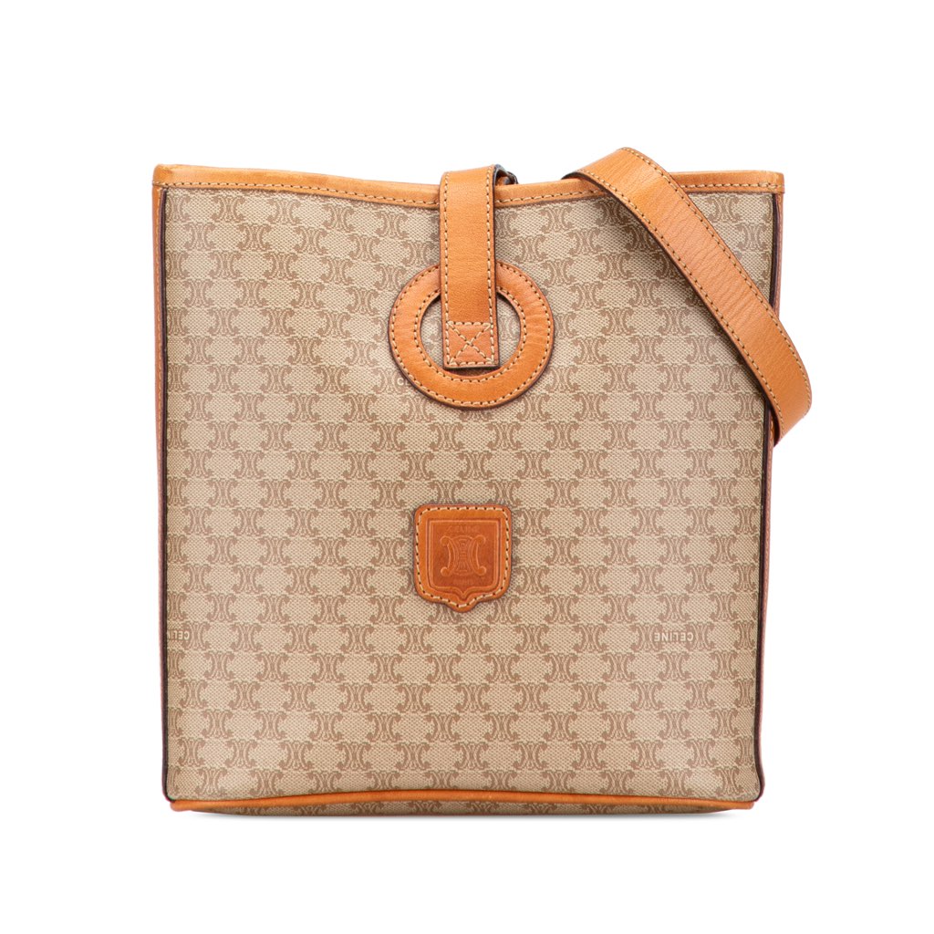 Celine Macadam Coated Canvas Crossbody