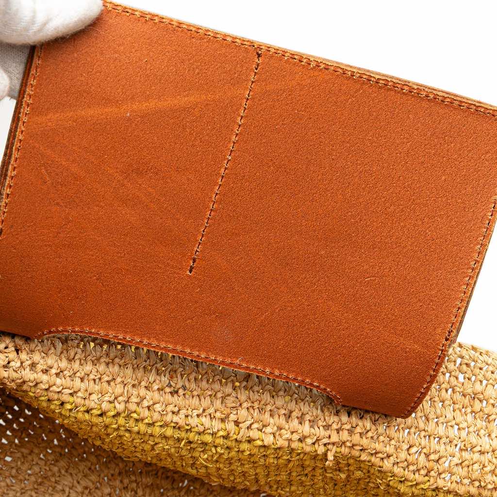 Balenciaga Raffia Motocross Classic Panier Basket Tote - Image 10