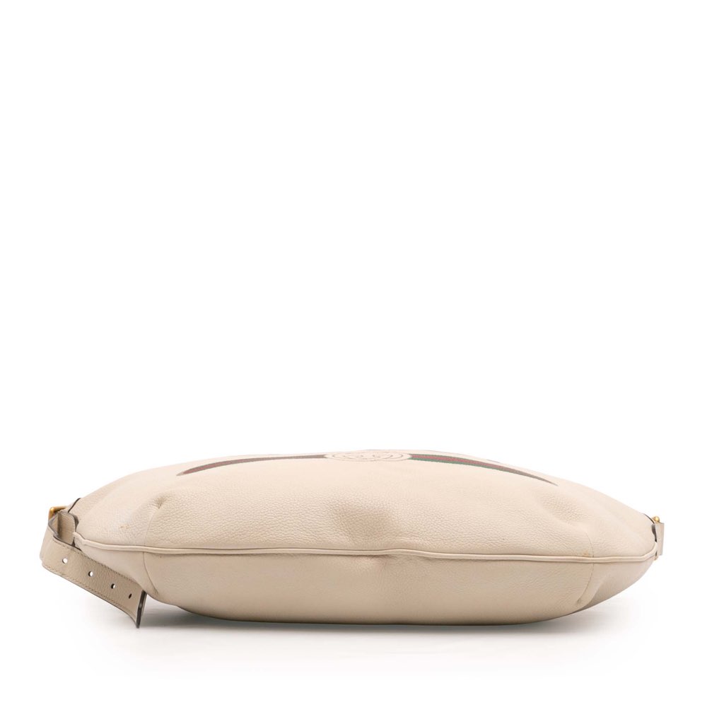 Gucci Leather Logo Half Moon Crossbody - 3