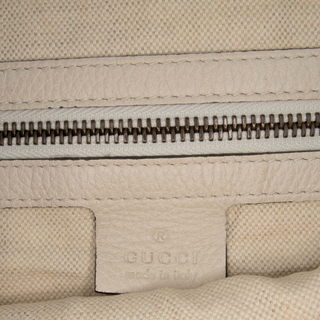 Gucci Leather Logo Half Moon Crossbody - 5