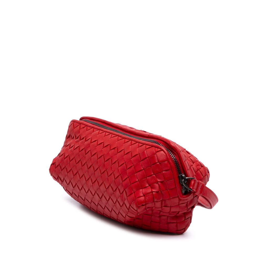 Bottega Veneta Nappa Intrecciato Pouch - Back view