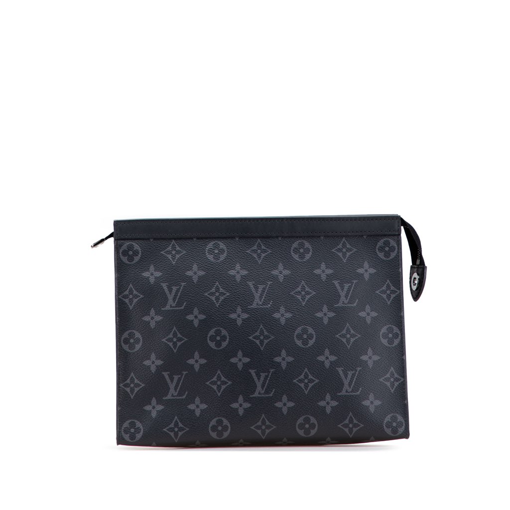 Louis Vuitton Monogram Eclipse Pochette Voyage MM