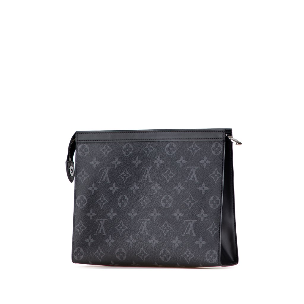 Louis Vuitton Monogram Eclipse Pochette Voyage MM - Back view