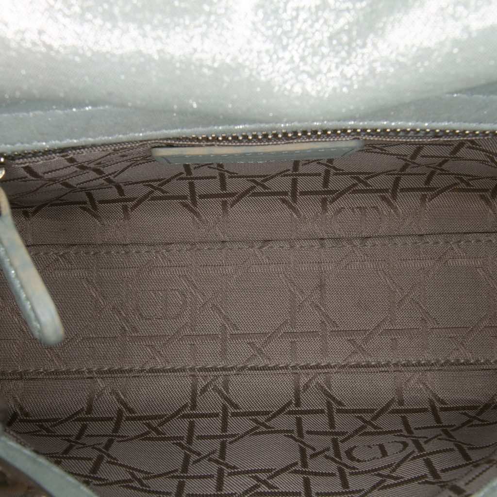 Dior Mini Iridescent Lambskin Cannage Lady Dior - 4