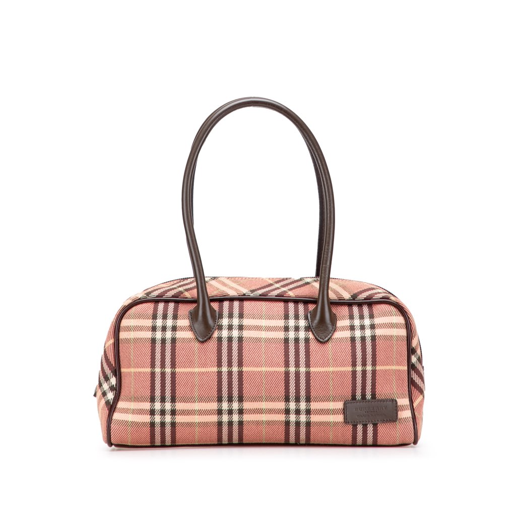 Burberry House Check Canvas Handbag