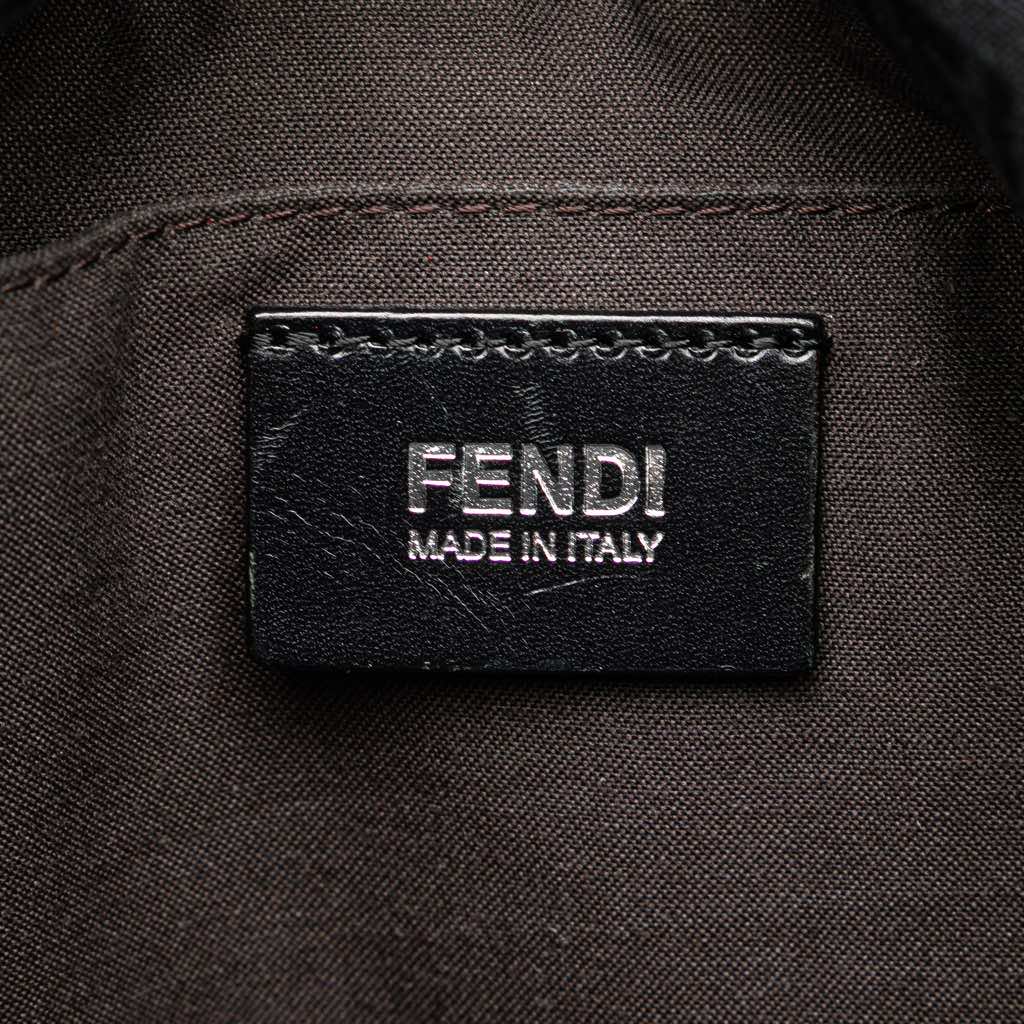 Fendi Zucchino Canvas Crossbody - Side view