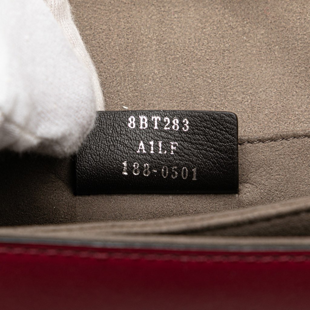 Fendi Medium Vitello Liberty Lucido Flowers and Bows Scalloped Studded Kan I Satchel - Detail 1