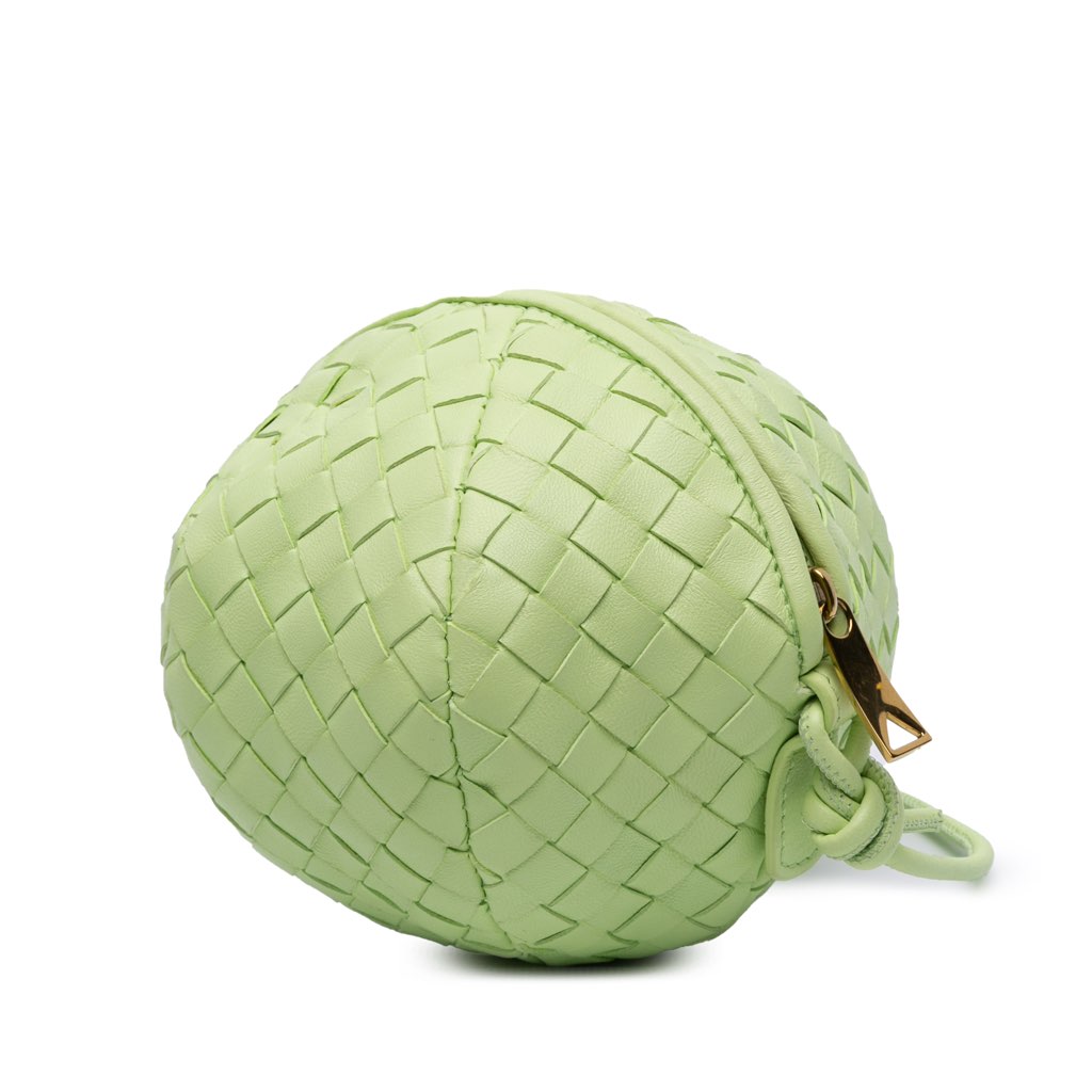 Bottega Veneta Mini Lambskin Intrecciato Mava Crossbody - 2