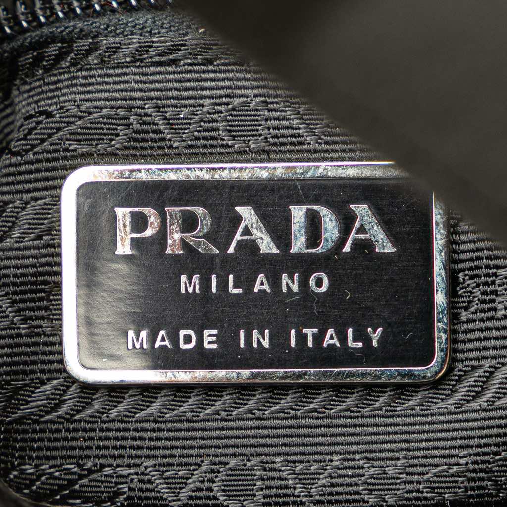 Prada Satin Shoulder Bag - 5