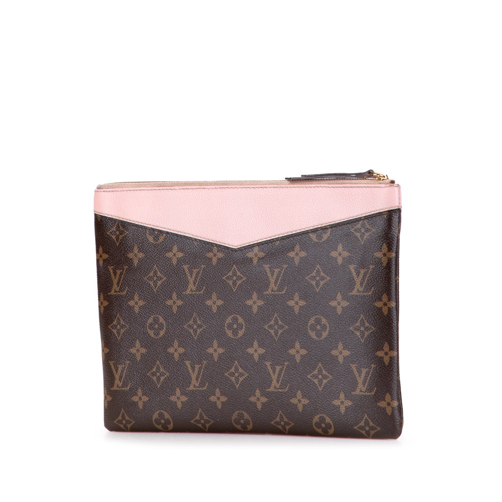 Louis Vuitton Monogram Daily Pouch - Back view