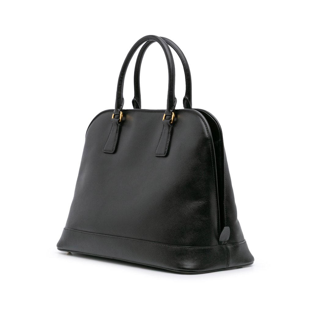 Prada Large Saffiano Lux Open Promenade Satchel - 2