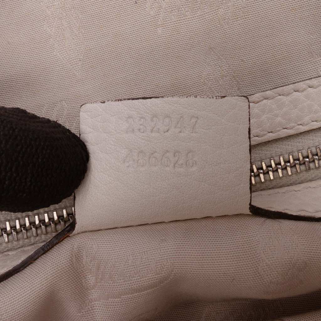 Gucci Medium GG Canvas Bamboo Libeccio Tote - Detail 1