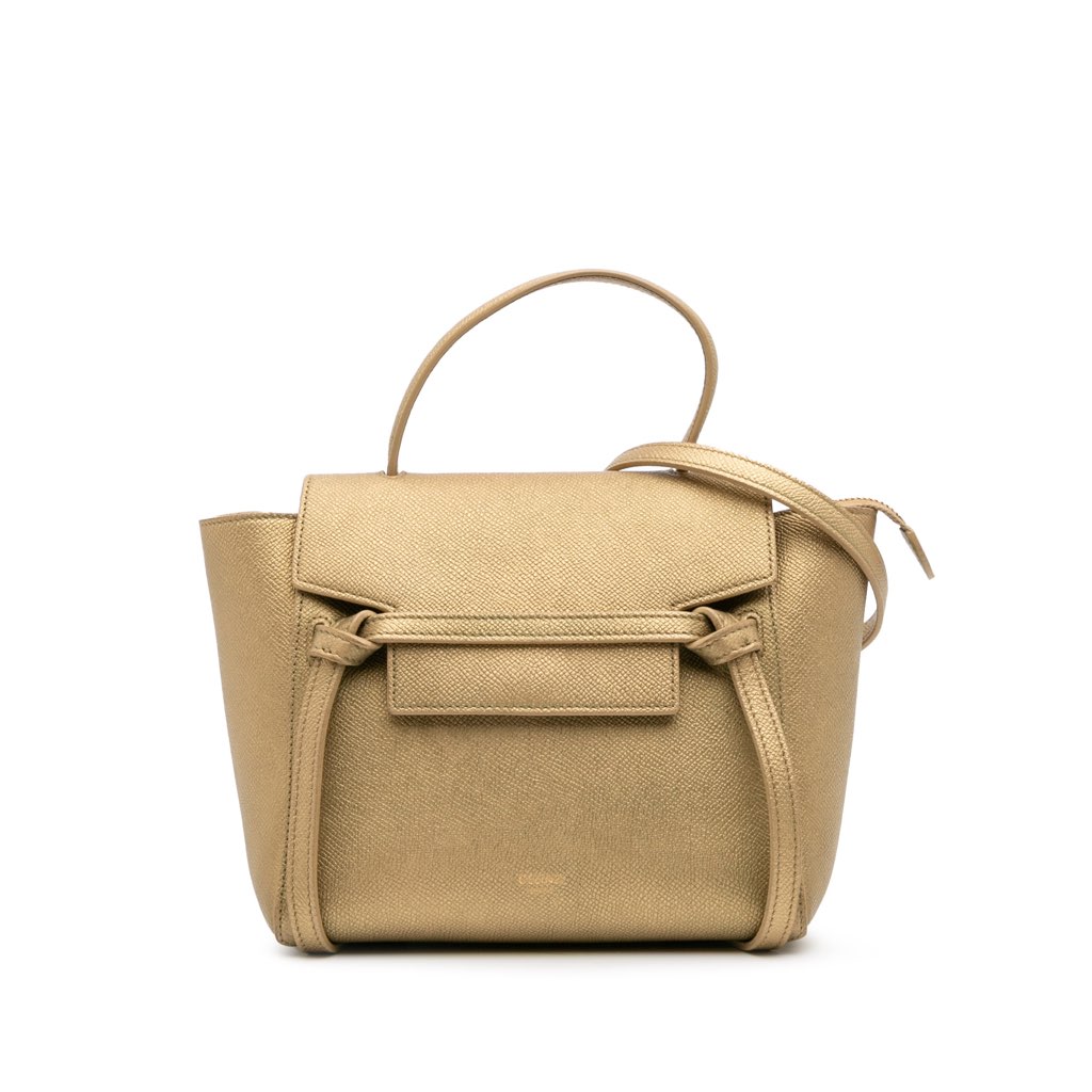 Celine Nano Grained Calfskin Belt Bag