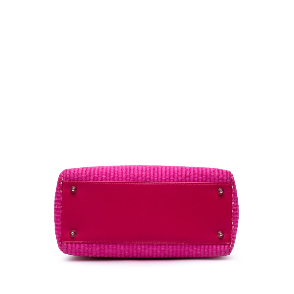 Dior Medium Raffia Lady Dior - Image 6