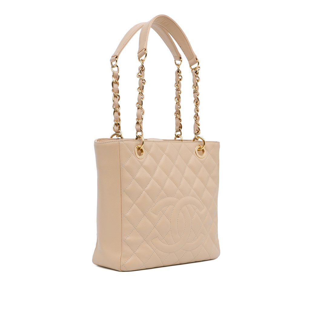 Chanel Caviar Petite Shopping Tote - 2