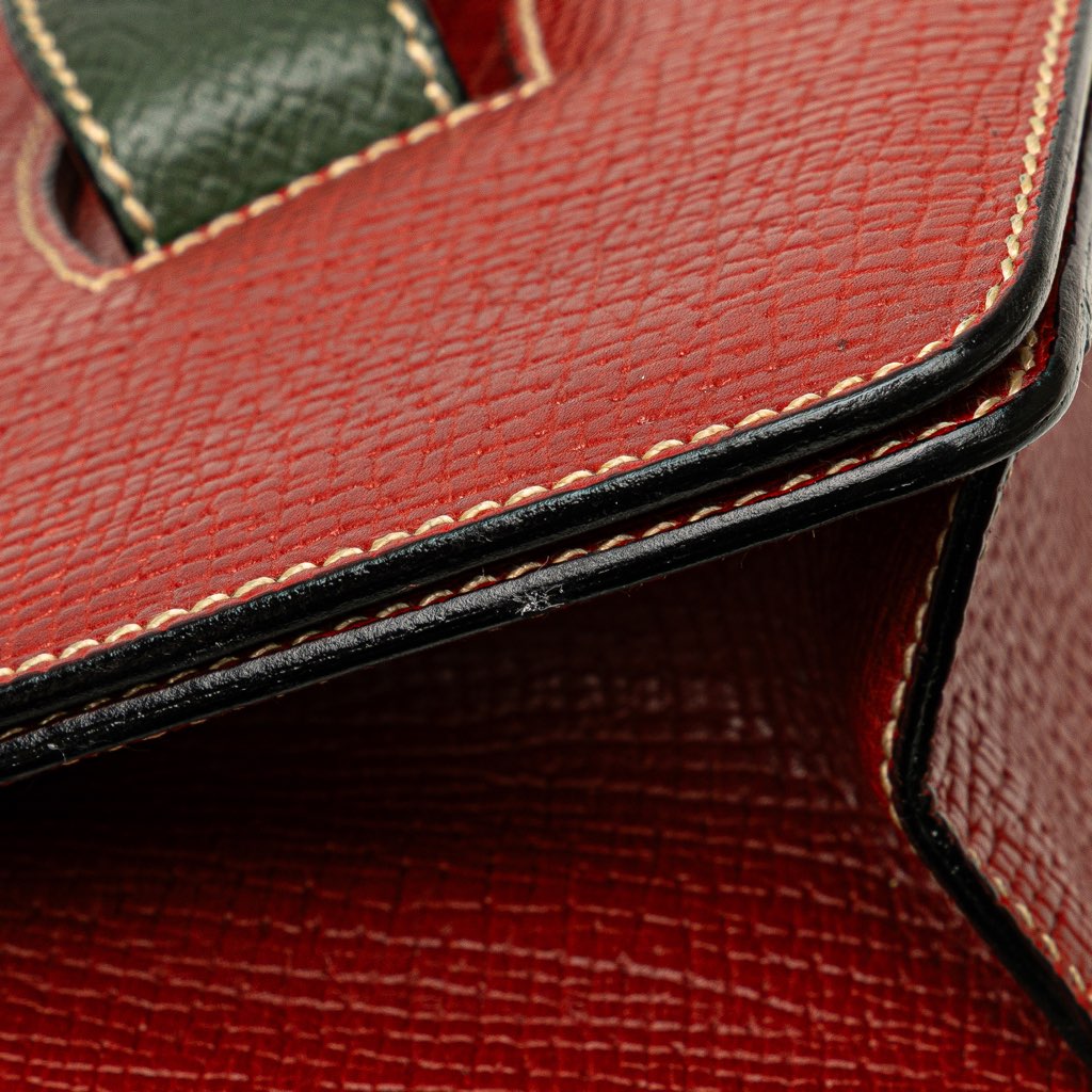 Loewe Textured Leather Barcelona Handbag - Image 11