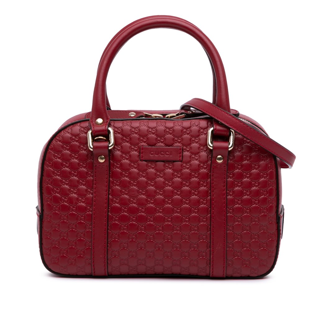 Gucci Small Microguccissima Bree Satchel
