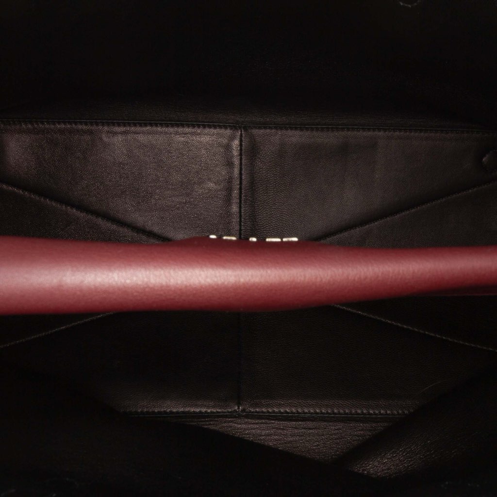 Prada Medium Bicolor City Calf Double Satchel - 4