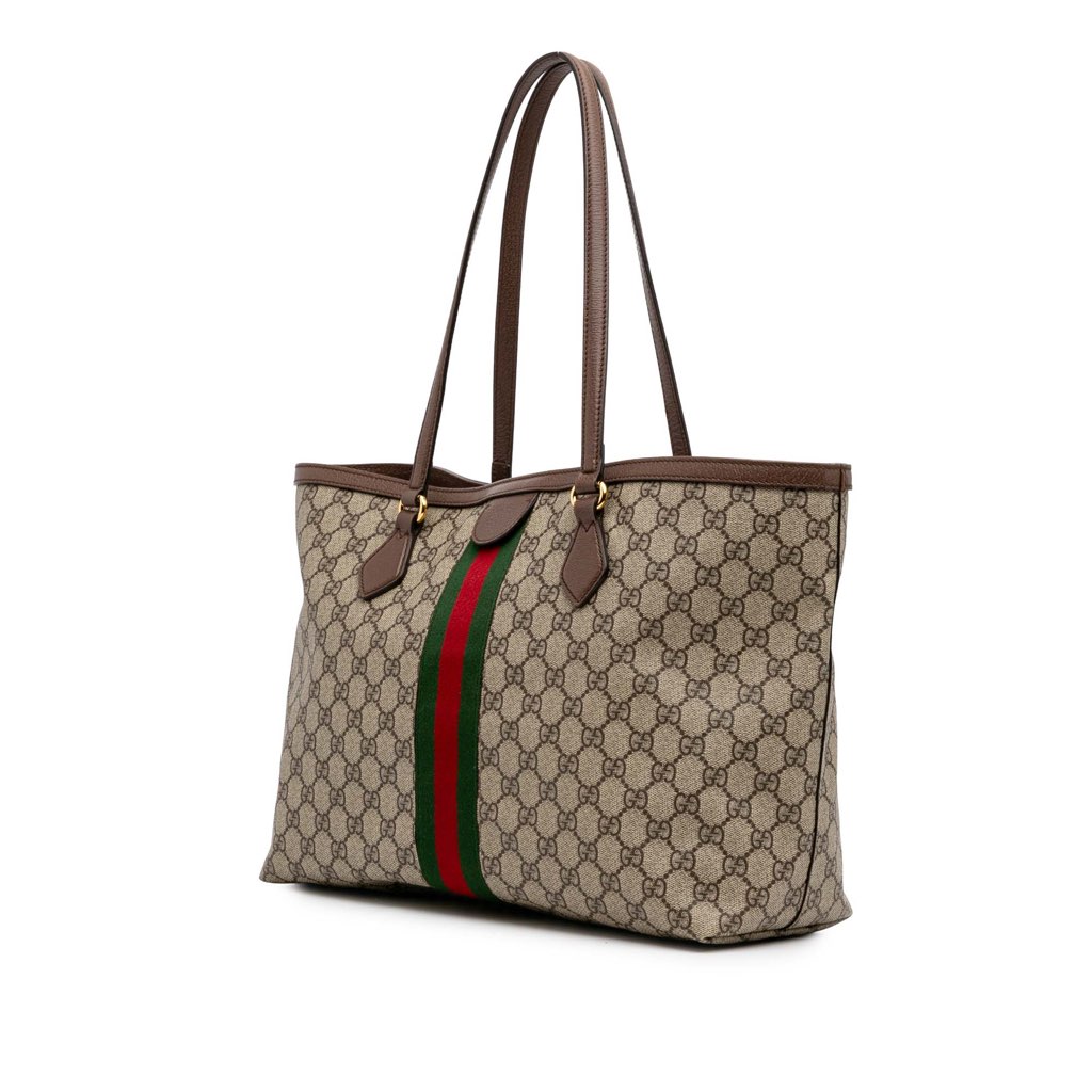 Gucci Medium GG Supreme Ophidia Tote - 2