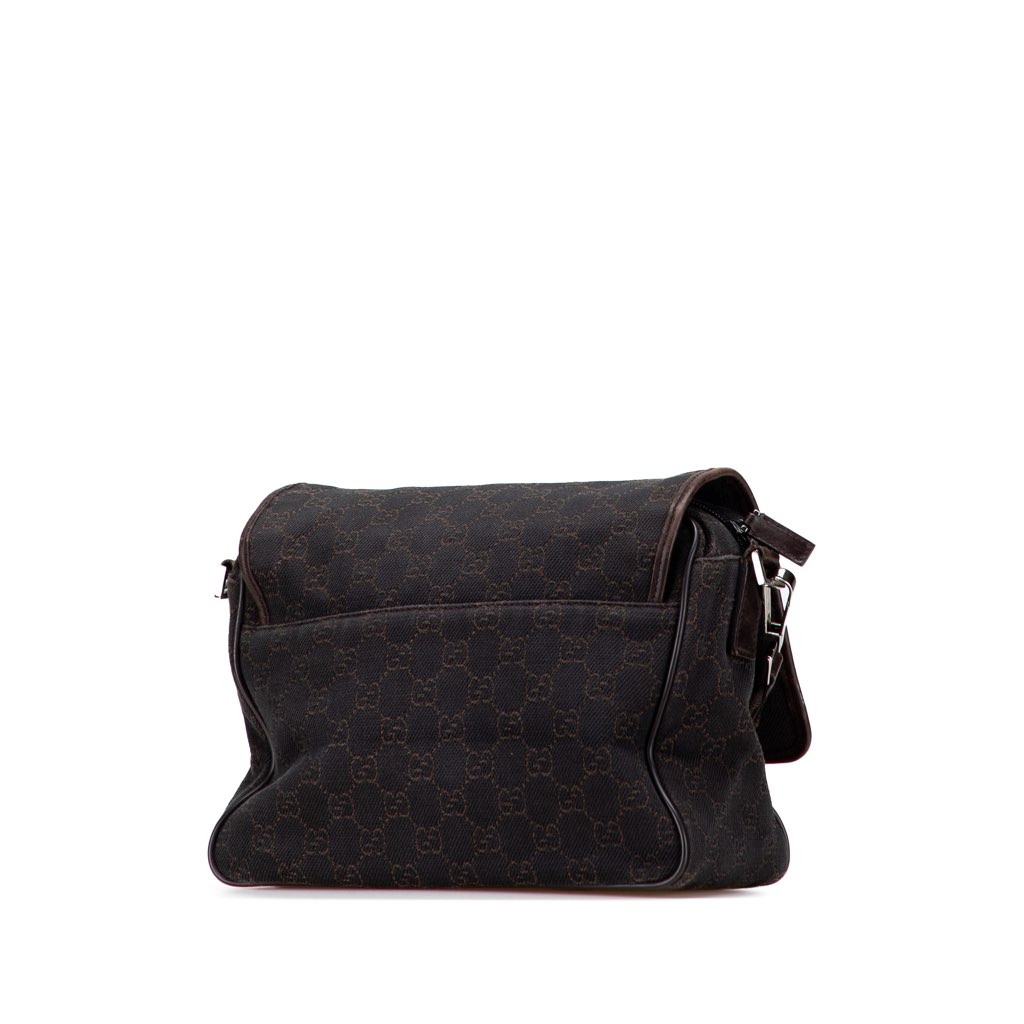 Gucci GG Canvas Crossbody - Back view