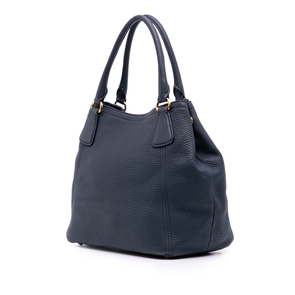 Prada Vitello Daino Open Convertible Tote - 2