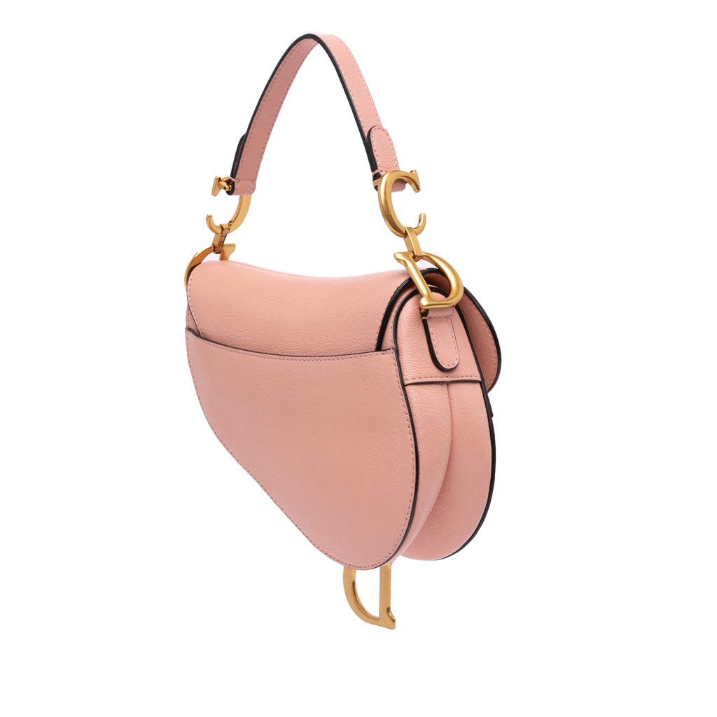 Dior Mini Goatskin Saddle Bag - 2