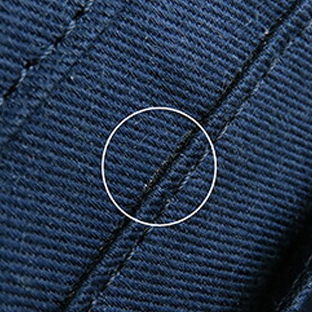 Chanel CC Quilted Denim Vanity Bag - Detail 2