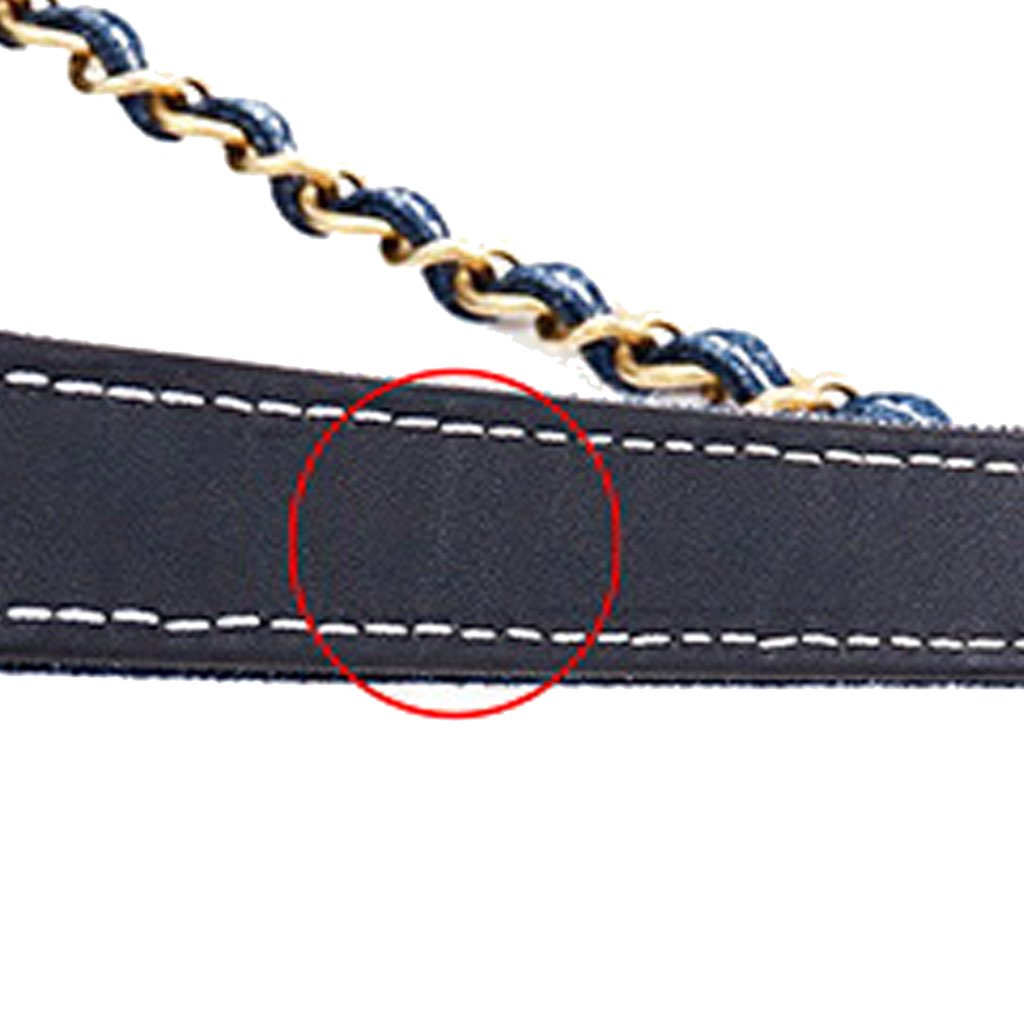 Chanel CC Quilted Denim Vanity Bag - Image 12