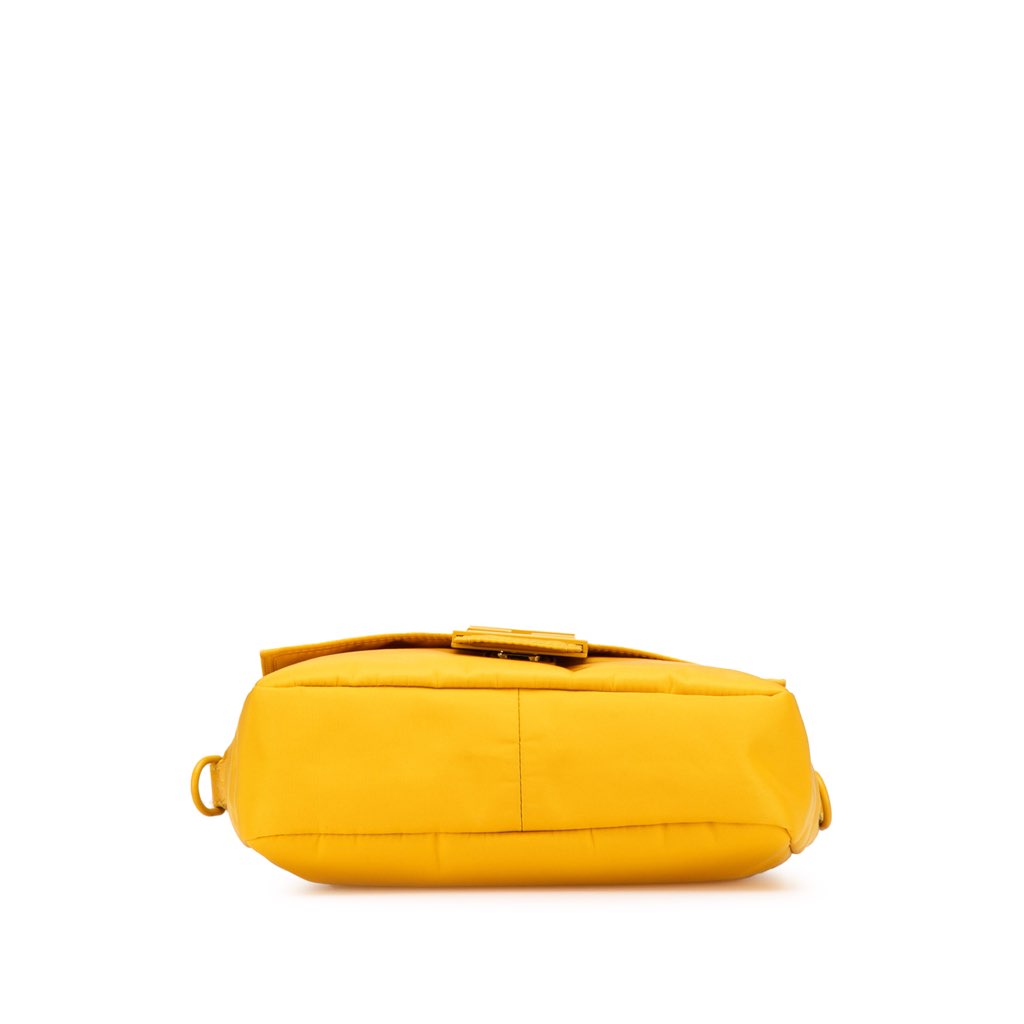 Fendi Medium Econyl Nylon Baguette Crossbody - Image 6