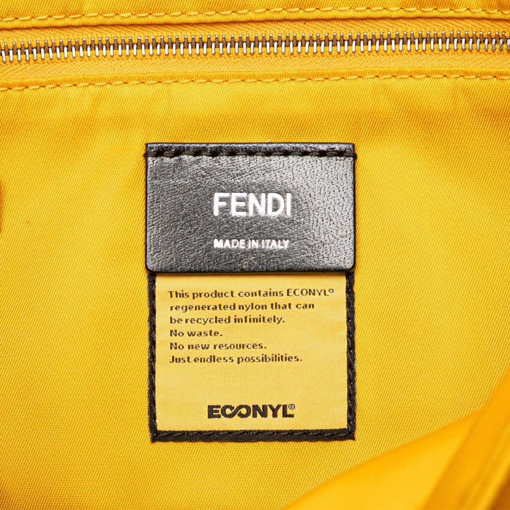 Fendi Medium Econyl Nylon Baguette Crossbody - Side view