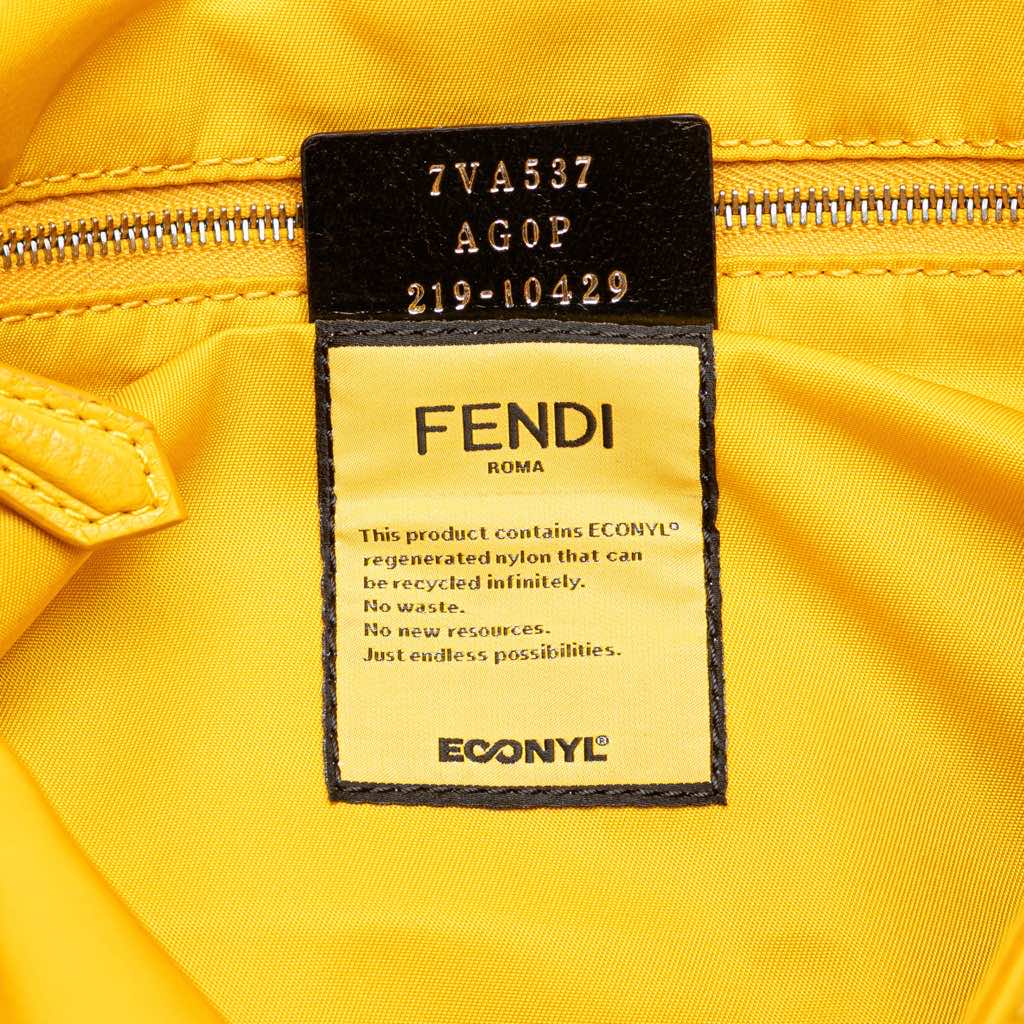 Fendi Medium Econyl Nylon Baguette Crossbody - Detail 2