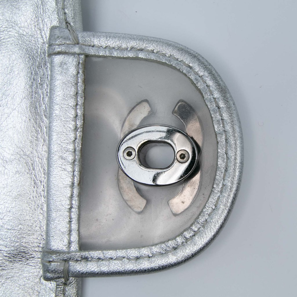 Chanel Vinyl Ice Cube Flap - Image 11
