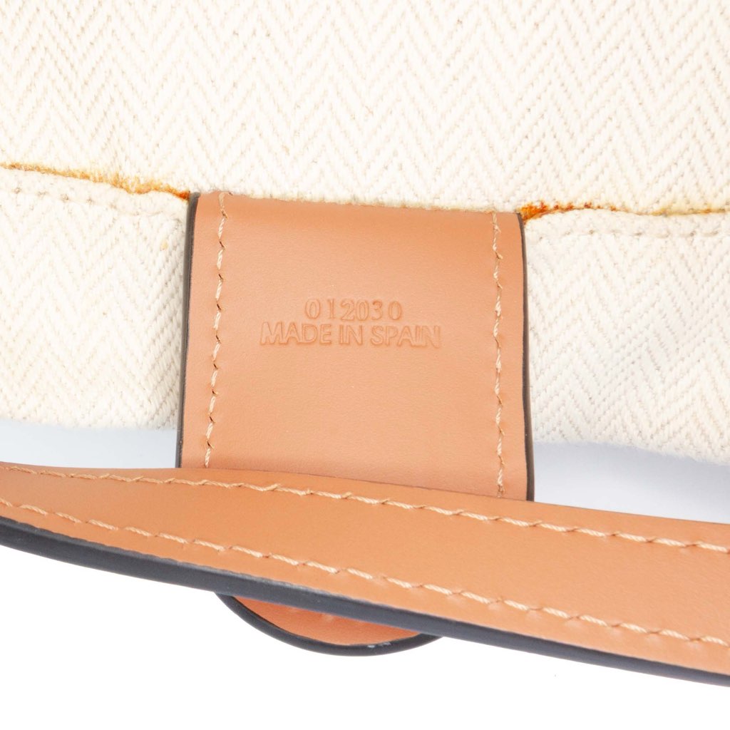 Loewe Leather Ikebana Tote - Side view