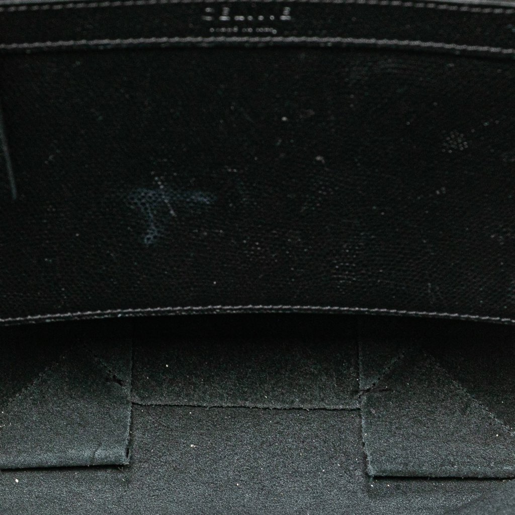 Celine Small Grained Calfskin Vertical Cabas Satchel - 4