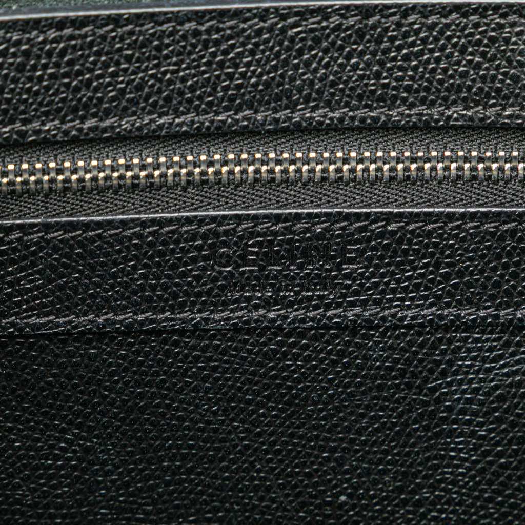 Celine Small Grained Calfskin Vertical Cabas Satchel - Side view