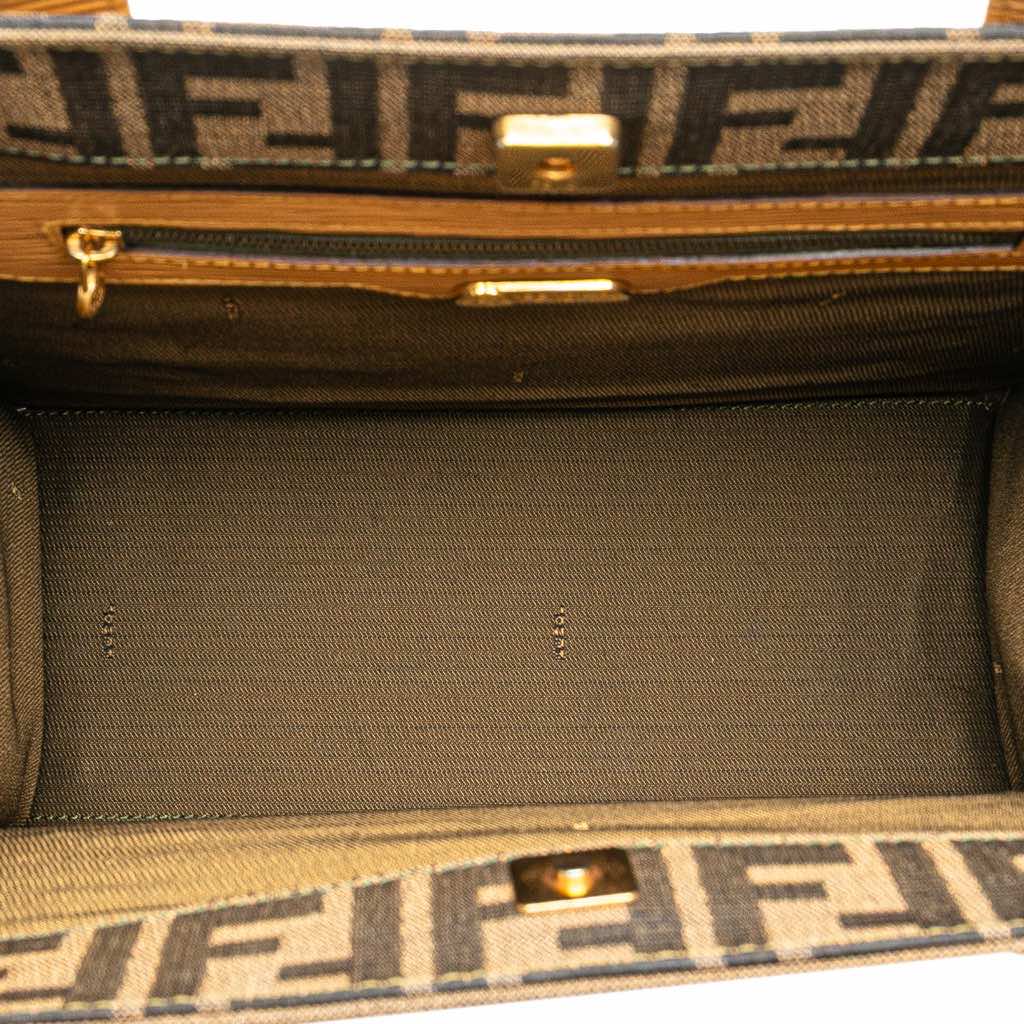 Fendi Zucca Canvas Front Pocket Tote - 4