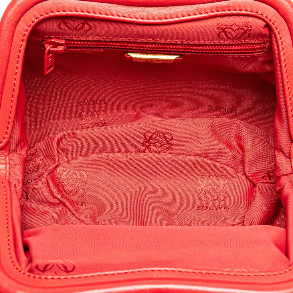 Loewe Leather Anagram Frame Handbag - 4