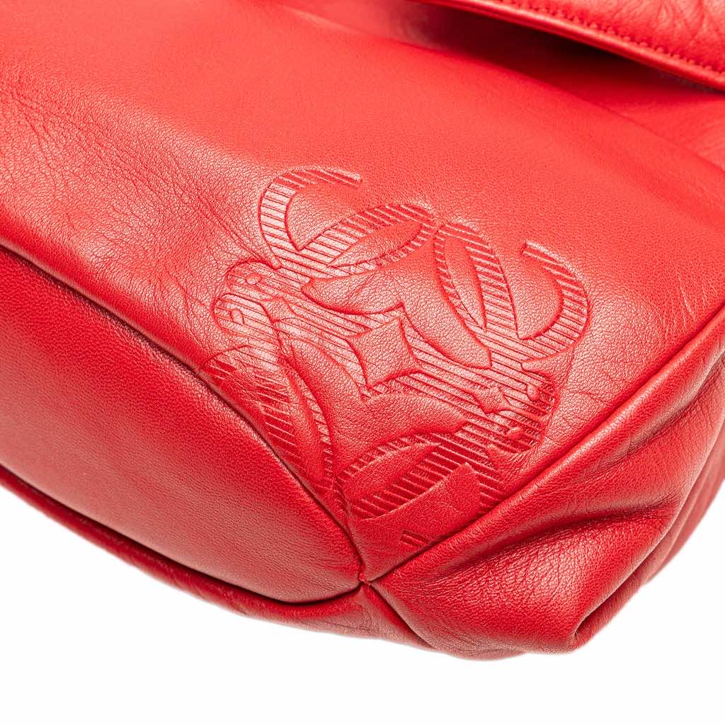Loewe Leather Anagram Frame Handbag - Detail 1