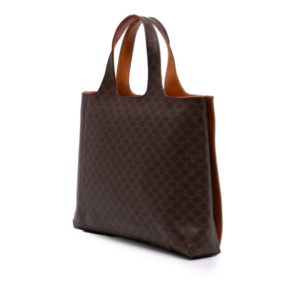 Celine Macadam Coated Canvas Tote - 2