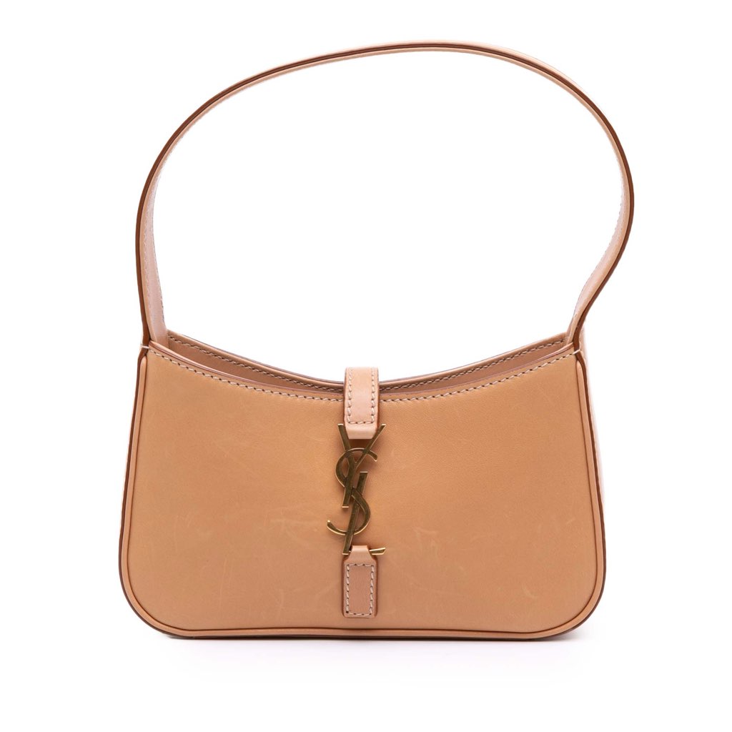 Saint Laurent Mini Smooth Calfskin Le 5 a 7 Hobo