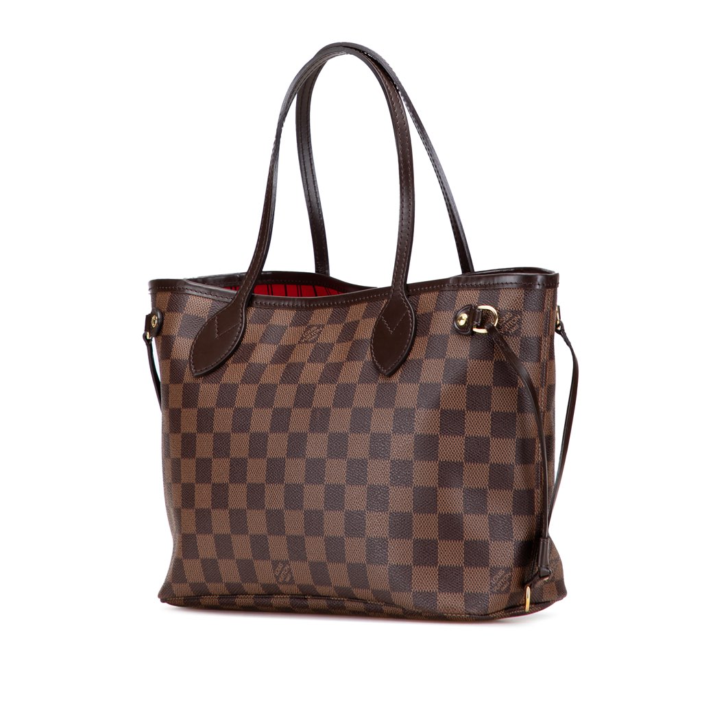 Louis Vuitton Damier Ebene Neverfull PM - Back view