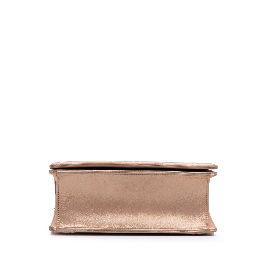 Dior Small Iridescent Lambskin Diorama Flap - 3